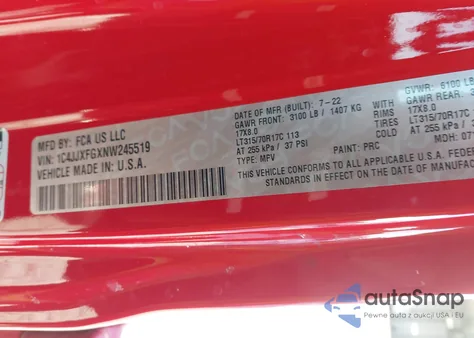 2022 Jeep Wrangler Unlimited Rubicon 4X4 from USA, damaged, VIN 1C4JJXFGXNW245519